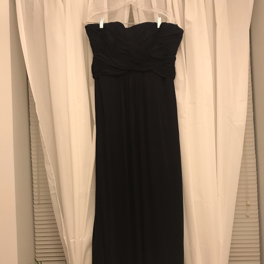 Coast full length strapless ball gown